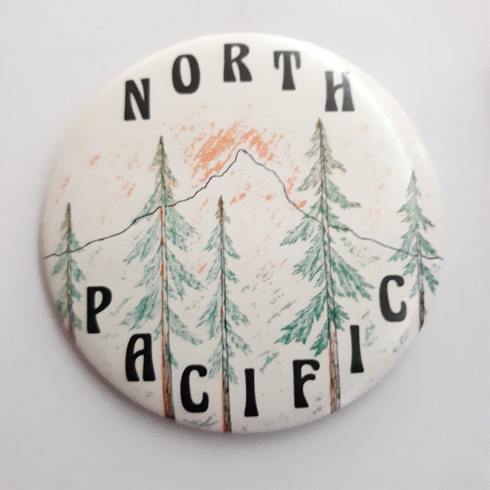 Vintage North Pacific Pinback Button
